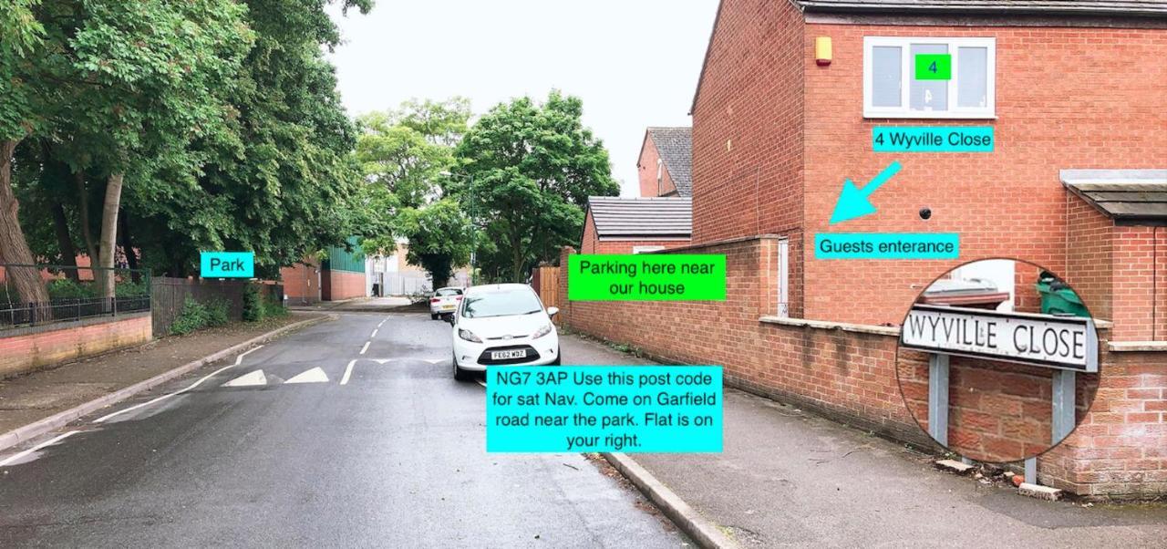 Apartment Flat 1 - Entire Modern With En-suite And Free Parking Close To Qmc, Centre & Notts Uni Nottingham